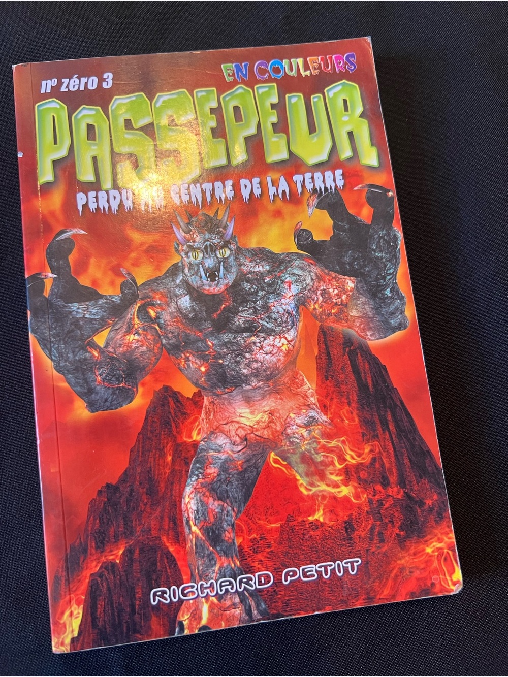 Passepeur No. Zéro 3: Perdu au centre de la Terre - Richard Petit (French)